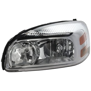 Headlight Assembly for Chevrolet Uplander 2005-2009, Left Driver Side, Composite, Halogen, Replacement