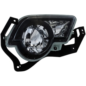 Front Fog Light Assembly for Chevrolet Avalanche 2002-2006, Right Passenger Side, with Body Cladding, Replacement