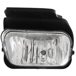 Front Fog Light Assembly for Chevrolet Silverado 2004-2006, Fits 2007 Classic, Left Driver Side, Replacement