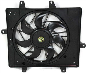 Radiator Fan Assembly for 2001-2005 PT Cruiser, Without Turbo, Replacement