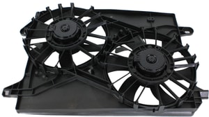 Radiator Fan Assembly for Chrysler 300 2005-2008, Charger 2006-2008, Dual Fan, without Wiring Harness, Replacement