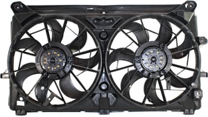 Radiator Fan Assembly for GMC Sierra/Chevrolet Silverado 2007-2013, Dual Fan, with Extra Duty Cooling, Replacement