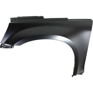 Front Fender for Chevrolet Equinox 2005-2009 / Pontiac Torrent 2006-2009, Left Driver, Primed (Ready to Paint), Steel, Without Antenna Hole, Replacement