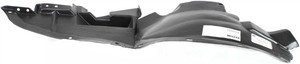 Front Section Fender Liner for Chevrolet Malibu (1997-2003), Classic (2004-2005) and Oldsmobile Cutlass (1997-1999), Left Driver, Replacement