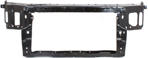 Black Steel Radiator Support Assembly for Chevrolet Impala (2006-2011) & Monte Carlo (2006-2007), Replacement (CAPA Certified)