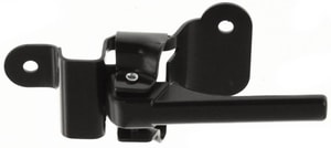 Front Interior Door Handle for Chevrolet Astro, GMC Safari 1985-1992, Right Passenger, Metal, Smooth Black, Replacement