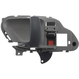 Front Interior Door Handle, Left Driver, Gray for Chevrolet/GMC C/K Full Size Pick-Up 1995-2002, Suburban 1995-1999, Replacement