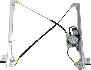 Front Window Regulator for Chevrolet Silverado/GMC Sierra 1999-2007, Right Passenger Side, Power Operated, with Motor, Includes 2007 Classic, Replacement