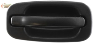 Rear Exterior Door Handle for Chevrolet Silverado/GMC Sierra 1999-2006, Right Passenger, Textured Black, Crew Cab, Includes 2007 Classic, Replacement