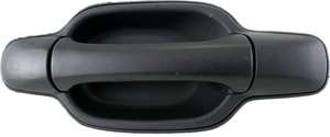 Rear Exterior Door Handle Right Passenger for GMC Canyon/Chevrolet Colorado 2004-2012, Textured Black, Plastic, Replacement