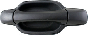 Rear Exterior Door Handle Right Passenger for GMC Canyon/Chevrolet Colorado 2004-2012, Textured Black, Plastic, Replacement