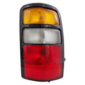 Tail Light Assembly for Chevrolet Suburban 2004-2006, Right Passenger Side, Amber/Clear/Red Lens, Replacement