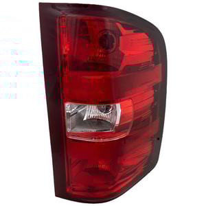 Tail Light Assembly for Chevrolet Silverado/GMC Sierra 2007-2014, Right Passenger, Halogen, Excludes 2007 Classic, Replacement