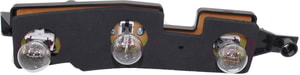 Tail Light Connector Plate for Chevrolet/GMC C/K Full Size Pickup 1988-2000, Right Passenger, with Bulb, Excludes 15,000 Lbs. GVW, Replacement