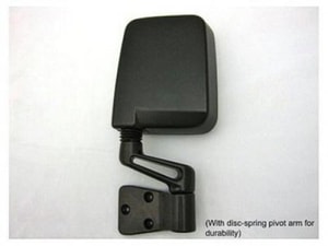 1987 - 2002 Jeep Wrangler Side View Mirror - Left Driver