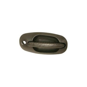 Exterior Rear Left Driver Door Handle for 1996 - 2000 Plymouth Voyager, Sliding Door Handle with Cylinder Hole, Paint to Match,  QJ99SJM, Replacement