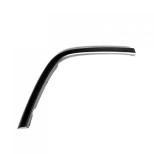 Rear Wheel Opening Molding for Jeep Grand Cherokee WK 2011-2022, Right Passenger Rear Section, 2-Piece Fender Trim, Black, for 80th Anniversary/Limited/Laredo/Overland/Trailhawk Models - CAPA-Certified, Replacement