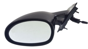 Manual Remote Mirror for Breeze, Cirrus, Stratus 1995-2000 Left Driver, Non-Folding, Non-Heated, Paintable, Replacement