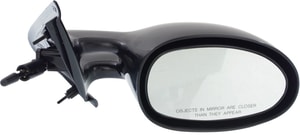 Manual Remote Mirror for Chrysler Breeze/Cirrus/Stratus 1995-2000, Right Passenger, Non-Folding, Non-Heated, Paintable, Replacement
