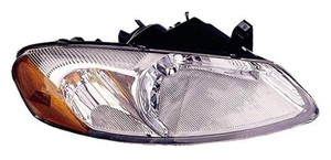 Left Driver Headlight Assembly for 2001 - 2003 Dodge Stratus, Front Headlight Assembly Replacement Housing/Lens/Cover, 4 Door Sedan, Composite,  4805821AA, Replacement