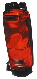 Right Passenger Tail Light Assembly for 1984 - 1986 Dodge Caravan Base Model, Rear Tail Light Replacement Lens/Cover, w/o Bright Trim, Replacement,  4174898