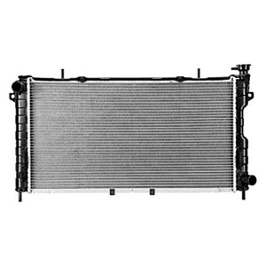 Radiator Assembly for 2001 - 2004 Dodge Caravan/Grand Caravan, 2.4L L4 Engine,  4677494AC, Replacement