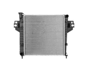 Radiator Assembly for 2002-2005 Jeep Liberty, 2.4L L4 Engine, with Air Conditioning, OEM Part: 52080123AC, Replacement
