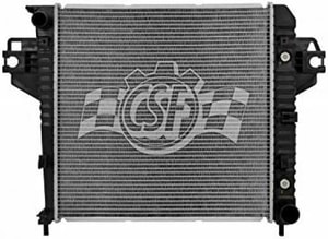 Radiator Assembly for 2002 - 2004 Jeep Liberty without Air Conditioner,  52079729AC, Replacement