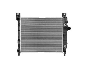 Radiator Assembly for 2000 - 2004 Dodge Durango, Fits 5.2L V8, 5.9L V8, 4.7L V8 Automatic Transmission, with Heavy Duty Cooling,  52028818AD, Replacement