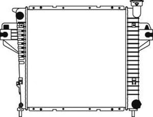 Radiator for Jeep Liberty 2007, Gas, 3.7L Engine, Replacement