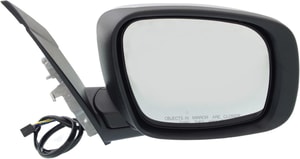 Power Heated Chrome Mirror for Dodge Grand Caravan 2008-2019, Chrysler Town & Country 2008-2016, Right Passenger, Power Folding, with Signal Light, without Memory, Replacement