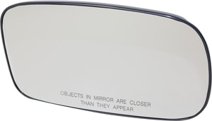 Heated Mirror Glass with Backing Plate for 2006-2008 Chrysler Pacifica, Right Passenger Side, Replacement
