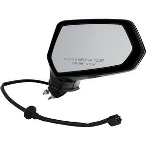 Power Mirror for Chevrolet Camaro 2010-2015, Right Passenger Side, Manual Folding, Non-Heated, Paintable, without Auto Dimming, Replacement