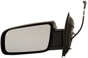 Power Mirror for Chevrolet Astro 2000-2005, Left Driver, Manual Folding, Non-Heated, Paintable, Below Eyeline, Replacement