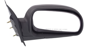Manual Adjust, Manual Folding Mirror for Chevrolet Trailblazer 2002-2009, Right Passenger, Non-Heated, Textured, Replacement
