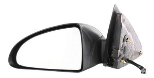Power Mirror for Chevrolet Malibu 2004-2005 LT Model, Left Driver Side, Manual Folding, Heated, Textured, Replacement