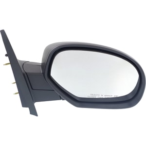 Manual Adjust, Manual Folding, Non-Heated, Textured Mirror for Chevrolet Silverado (2007-2013) / Suburban (2007-2014), Right Passenger Side, without Memory, with Puddle and Signal Light, Replacement