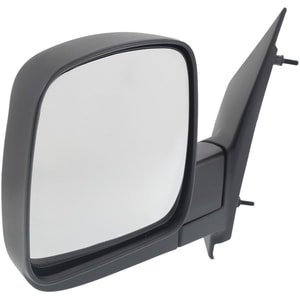 Mirror for 2003-2007 Chevrolet Express/Savana Van, Left Driver, Non-Towing, Manual Adjust, Manual Folding, Non-Heated, Textured, Standard Type, Without Signal Light, Replacement