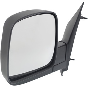 Mirror for 2003-2007 Chevrolet Express/Savana Van, Left Driver, Non-Towing, Manual Adjust, Manual Folding, Non-Heated, Textured, Standard Type, Without Signal Light, Replacement
