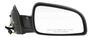 Power Mirror for Saturn Aura 2007-2009/Chevrolet Malibu 2008-2012, Right Passenger, Manual Folding, Non-Heated, Paintable, Replacement