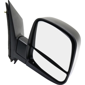 Right Passenger Manual Adjust Mirror for GMC Express/Savana Van 2008-2021, Non-Towing, Manual Folding, Non-Heated, Textured, Standard Type, without Signal Light, Replacement