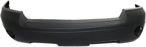 Front Bumper Cover for Dakota 2005-2007, Primed (Ready to Paint), Without Molding Holes, With Fog Light Holes, Replacement