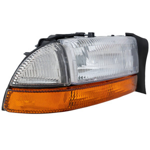 Headlight Assembly for Dodge Dakota 1998-2004 / Durango 1998-2003, Right Passenger, Halogen, (Durango From 8-18-1998), Replacement