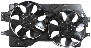 Radiator Fan Shroud Assembly for Dodge Caravan 1996-2000, Replacement