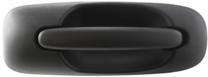 Front Exterior Door Handle for Chrysler Town and Country 2001-2007, Right Passenger Side, Textured Black, without Keyhole, Replacement