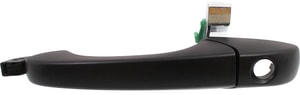 Front Exterior Door Handle for Dodge Magnum 2005-2008, Chrysler 300 2005-2010, Charger 2007, Left Driver, Plastic, Smooth Primed (Ready to Paint), with Keyhole, Replacement