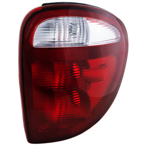 Tail Light Lens and Housing for 2001-2003 Chrysler Town and Country/Dodge Caravan, Right Passenger Side, Replacement