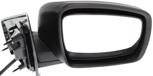 Power Heated Mirror for Dodge Journey 2016-2018, Right Passenger, Manual Folding, Paintable, Type 2, Replacement
