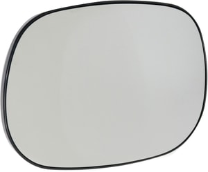 Mirror Glass for Dodge Dakota 1997-2000, Durango 1998-2003, Left Driver, Non-Heated, (Durango, 6 x 9 in.), with Backing Plate, Replacement