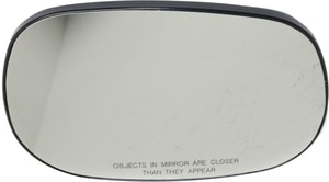 Mirror Glass for Dodge Dakota (1997-2000), Durango (1998-2003) Right Passenger, Non-Heated, with Backing Plate, 6 x 9 in. Replacement